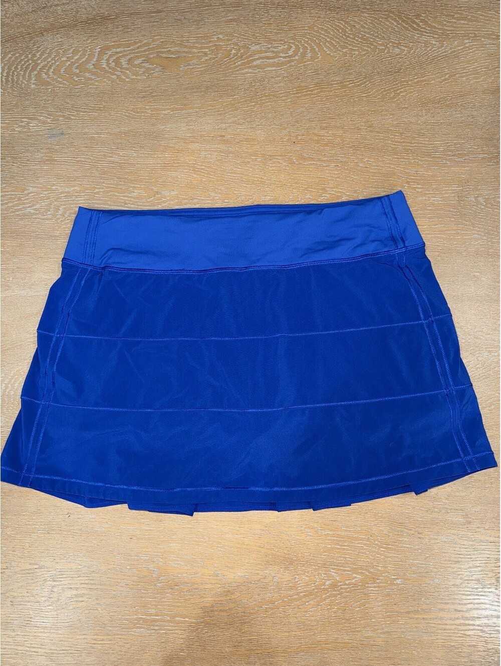 Lululemon Pace Rival Skirt Tall 15" SIZE 10 Jet Stream Golf Tennis